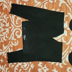 Vince black 100% lamb leather skinny leggings size small.